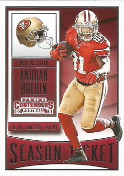 Anquan Boldin San Francisco 49ers 2015 Panini Contenders NFL #17